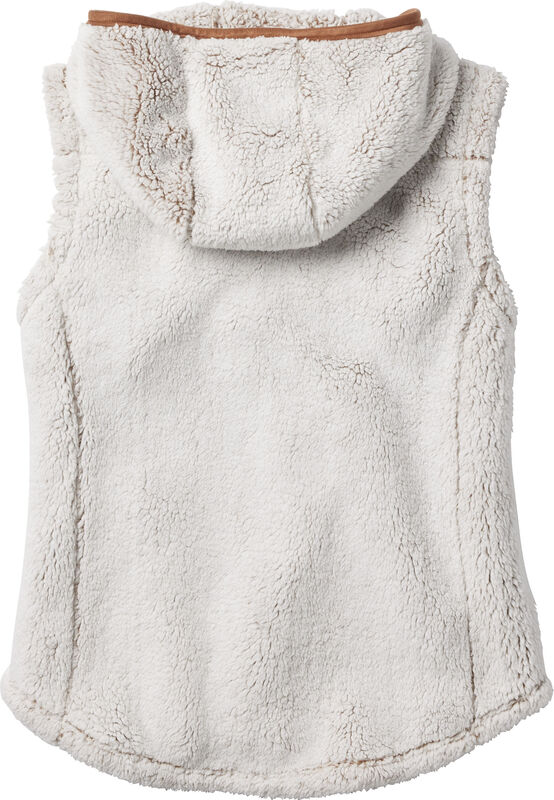Women's Fuzzy Hide Fleece Hooded Vest image number 1