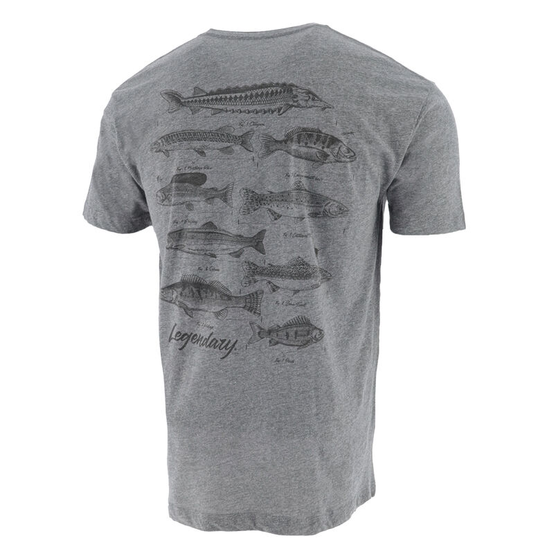 Men's Legendary Whitetails Short Sleeve Fish T-Shirt image number 0