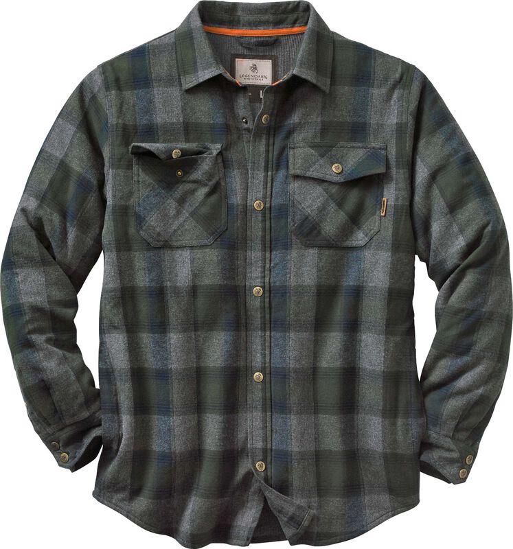 Men's Archer Thermal Lined Flannel Shirt Jacket image number 1