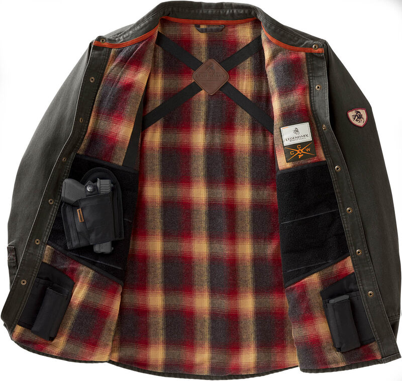 Men's Concealed Carry Journeyman Shirt Jacket image number 3
