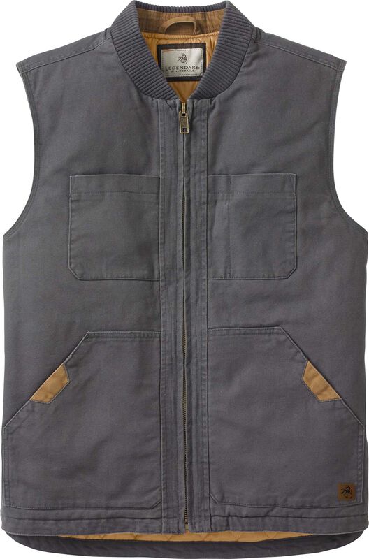 Men's Canvas Cross Trail Workwear Vest image number 2