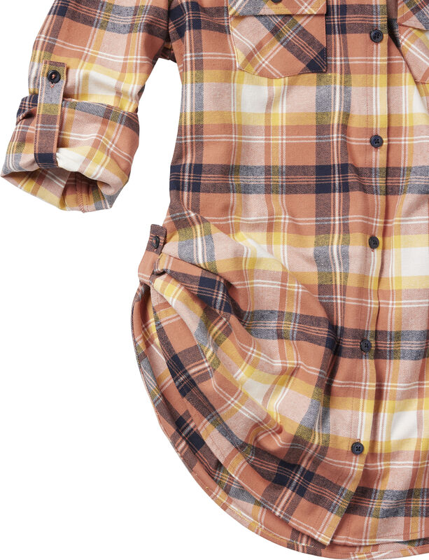 Women's Stockyards Cinch Flannel Shirt image number 2