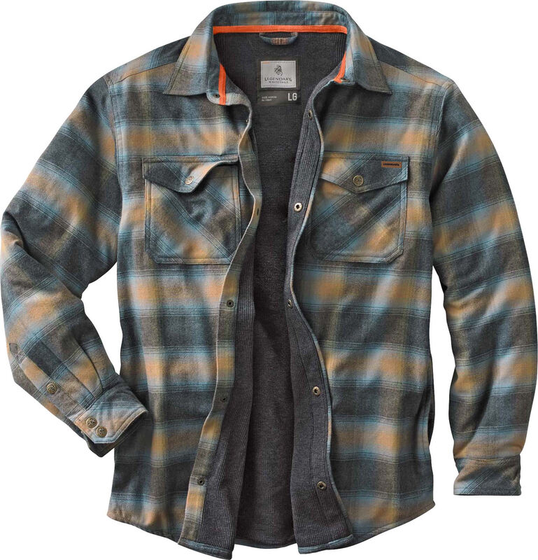 Men's Archer Thermal Lined Flannel Shirt Jacket image number 0