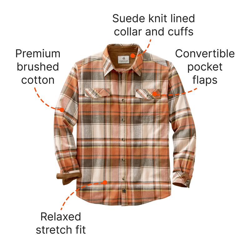 Men's Legendary Stretch Flannel Shirt image number 3