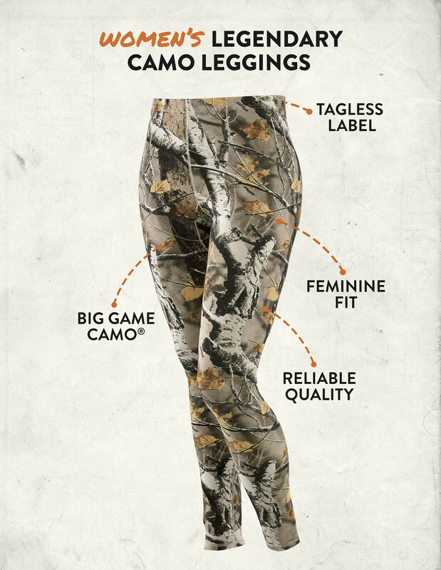 Women's Camo Legendary Leggings image number 4