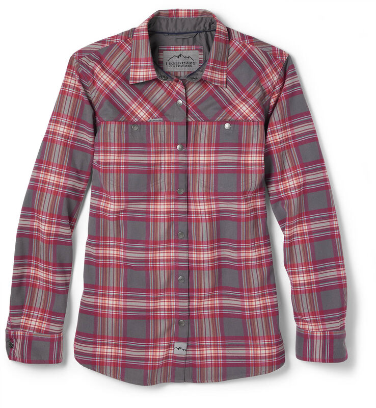 Women's Legendary Outdoors Pathways Performance Flannel Shirt image number 0