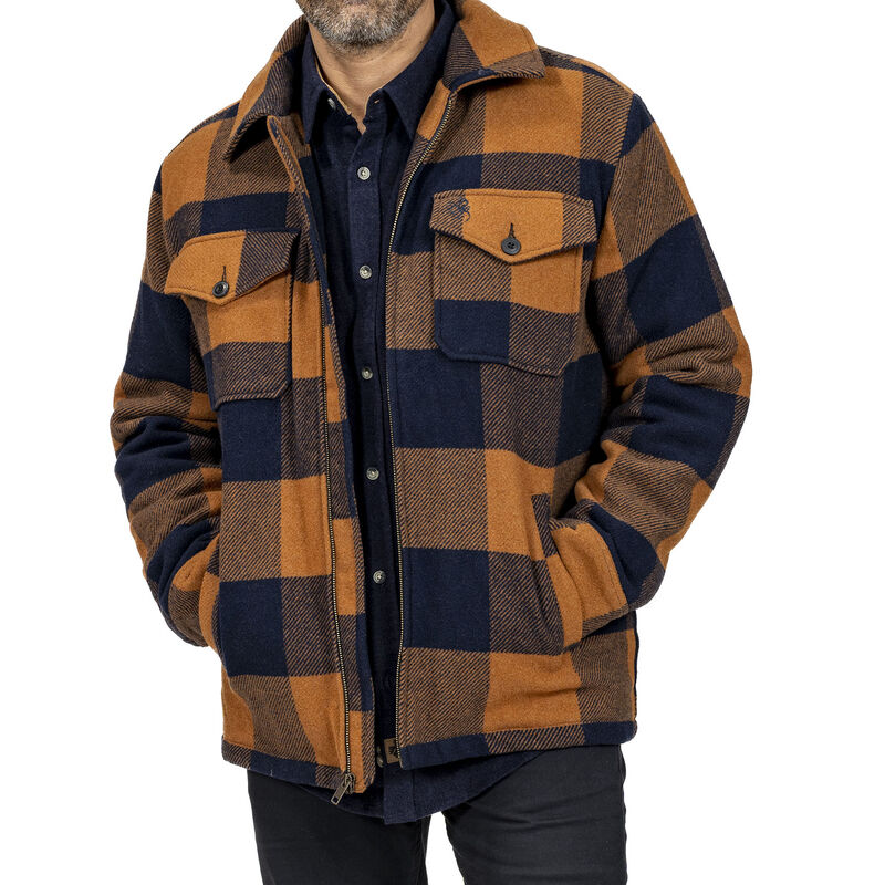 Men's Tough as Buck Outdoorsman Berber Lined Wool Jacket image number 2