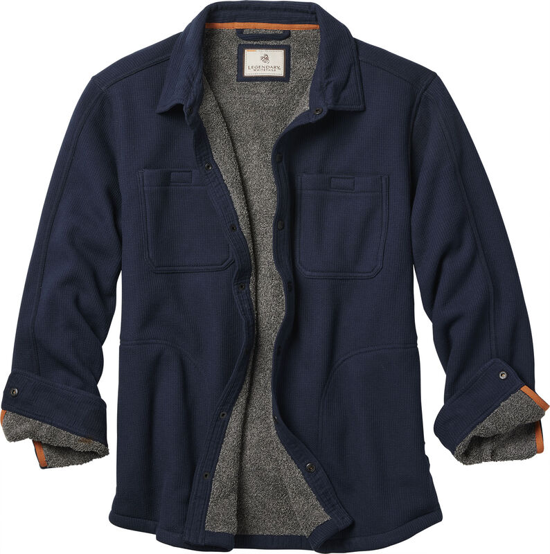Men's Fairbanks Berber Lined Thermal Shirt Jacket image number 0