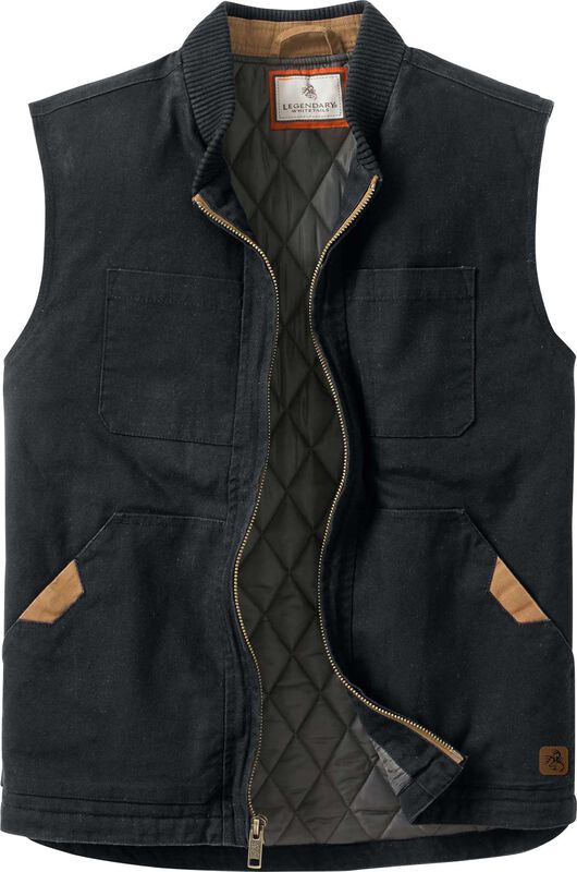 Men's Canvas Cross Trail Workwear Vest image number 0