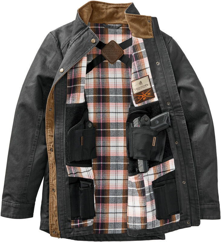 Women's Concealed Carry Saddle Country Jacket image number 2
